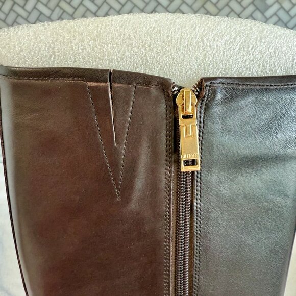 Tommy Hilfiger Dewberry Riding Boots - Size 10 - Dark Brown - BNWT - Picture 9 of 14